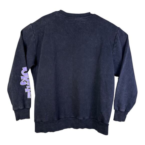 BRATZ Y2K Black Crewneck Pullover Oversized Graphic Sweatshirt Sz M - Picture 6 of 12